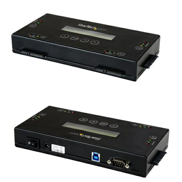 【新品/取寄品/代引不可】HDD/SSDハードドライブイレーサー 2.5/3.5インチSATAドライブ対応ハードディスク消去装置 4ベイ スタンドアローン SATERASER4