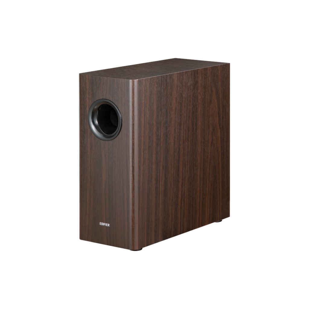 【新品/取寄品/代引不可】Edifier製 パワードサブウーファー T5s(ブラウン) ED-T5S-BR| Outlet Plaza