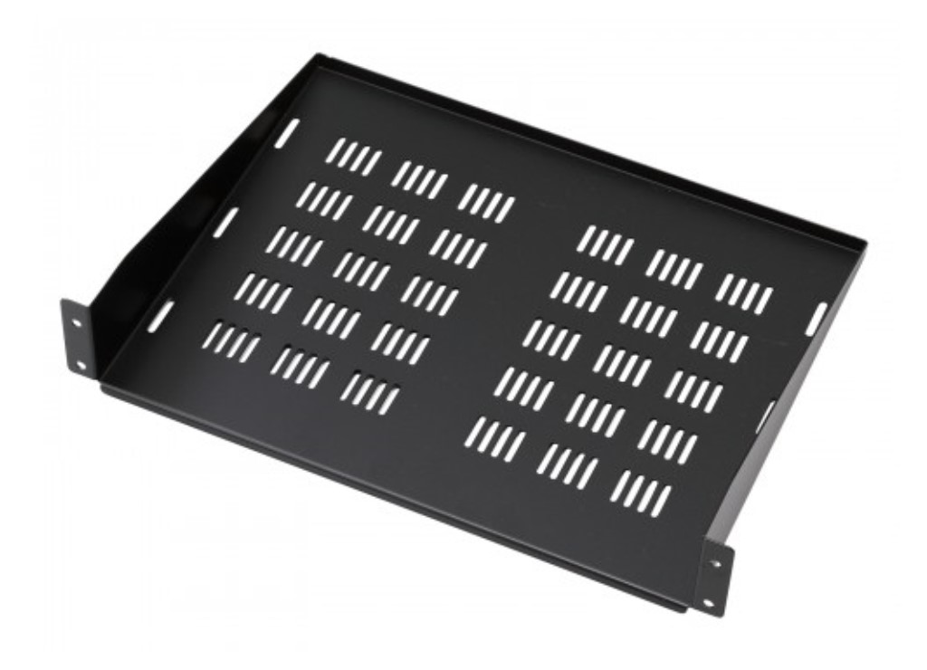【新品/取寄品/代引不可】EIA用細長い切口付棚板(2U) CP-SVNT2UBKA