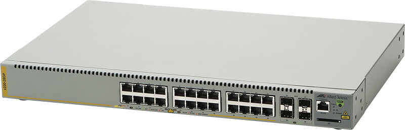 【新品/取寄品/代引不可】AT-x230-28GP-Z5 [10/100/1000BASE-Tx24(PoE-OUT)、SFP拡張スロットx4(持参判定基準保護すること5年付)] 1741RZ5
