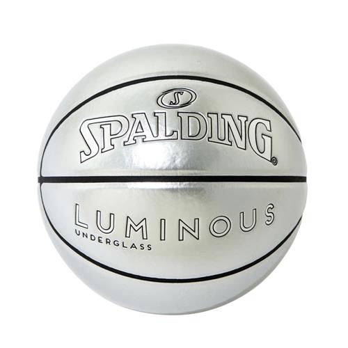 【新品/取寄品】バスケットボール ルミナス アンダーグラス シルバー 7号球 エナメル 77-433J