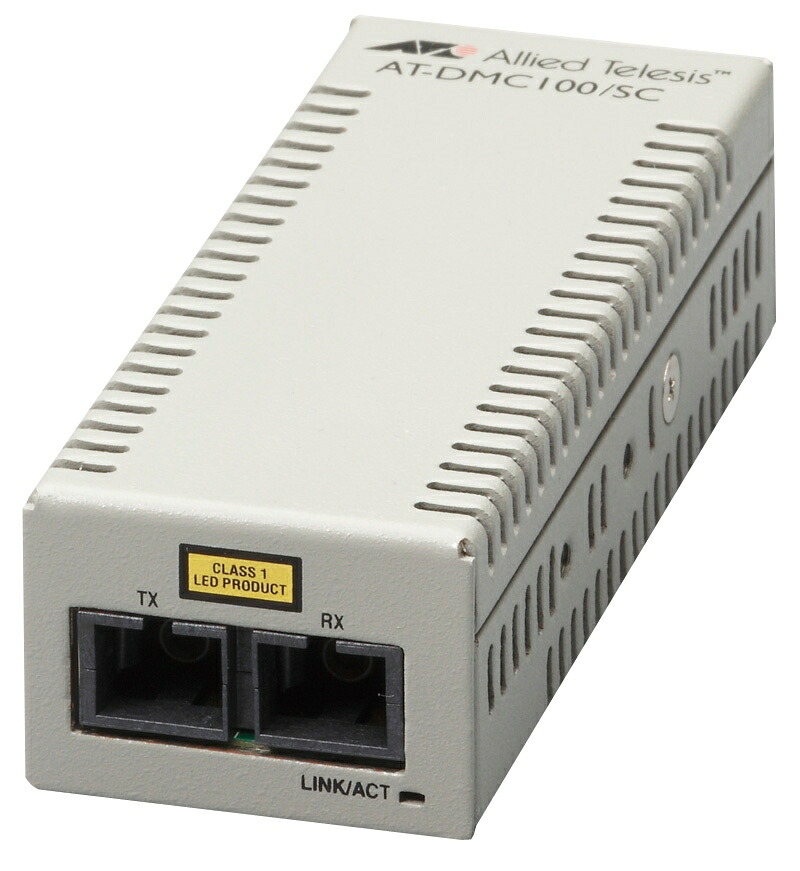 【新品/取寄品/代引不可】AT-DMC100/SC-N5アカデミック[100BASE-TXx1、100BASE-FX(SC)x1(デリバリースタンダード保守5年付)] 3572RN5｜ Ｏutlet Ｐlaza