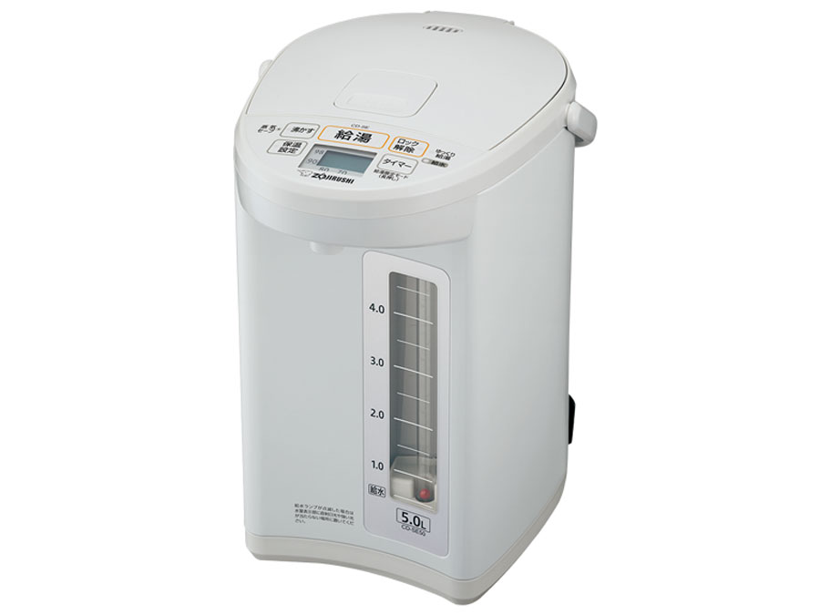 【新品/取寄品】象印 マイコン沸とう電動ポット（5L）CD-SE50 ホワイトグレー 11,598円