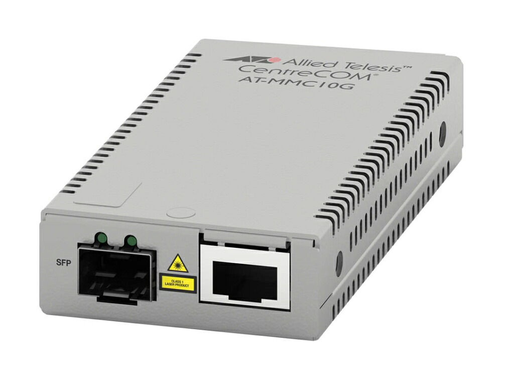 [文物向け]【新品/取寄品/代引不可】AT-MMC10GT/SP-N7観念的[10GBASE-Tx1、SFP+x1(持参標準尺度保護すること7年付)] 4489RN7