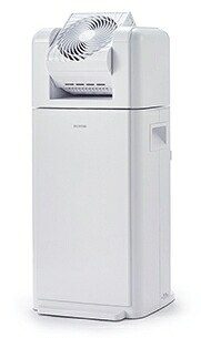 【新品/取寄品/代引不可】サーキュレーター衣類乾燥除湿機8L IJDC-K80-W