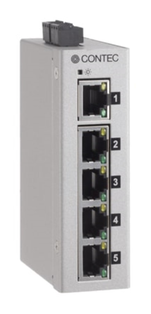【新品/取寄品/代引不可】工業用スイッチングHUB ギガビット 5界面 SH-9005F