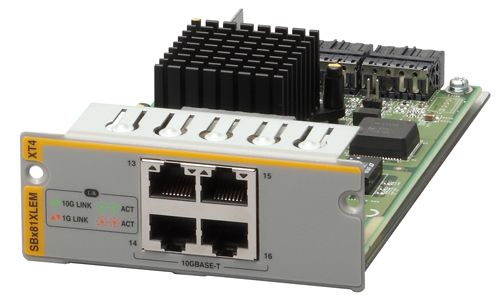 【新品/取寄品/代引不可】AT-SBx81XLEM/XT4-Z7 [10GBASE-Tx4(持参判定基準保護すること7年付)] 3517RZ7