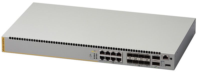 【新品/取寄品/代引不可】AT-x550-18XSPQm [1G/2.5G/5G/10GBASE-Tx8(PoE-OUT)、SFP+拡張スロットx8、QSFP+拡張スロットx2] 3679R