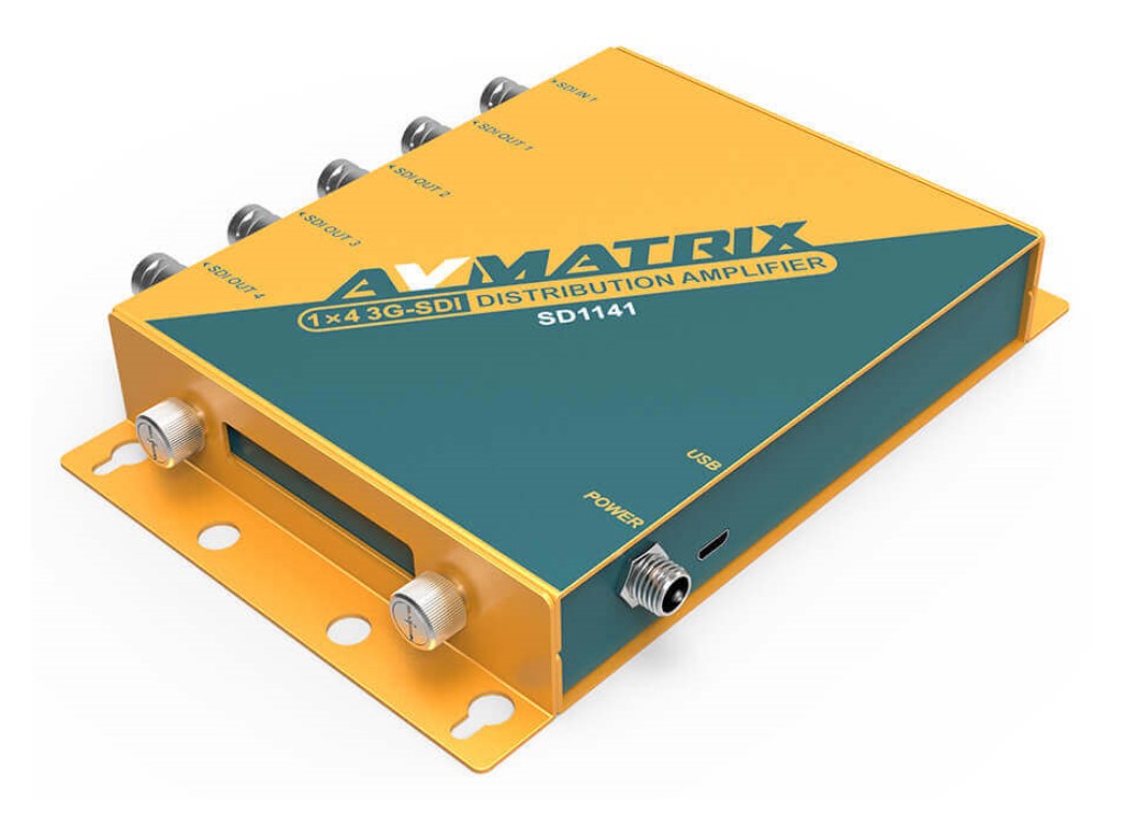 【新品/取寄品/代引不可】リクロック申し受ける3G-SDI 4振り分ける器 SD1141 TV・オーディオ・カメラ-アンテナ