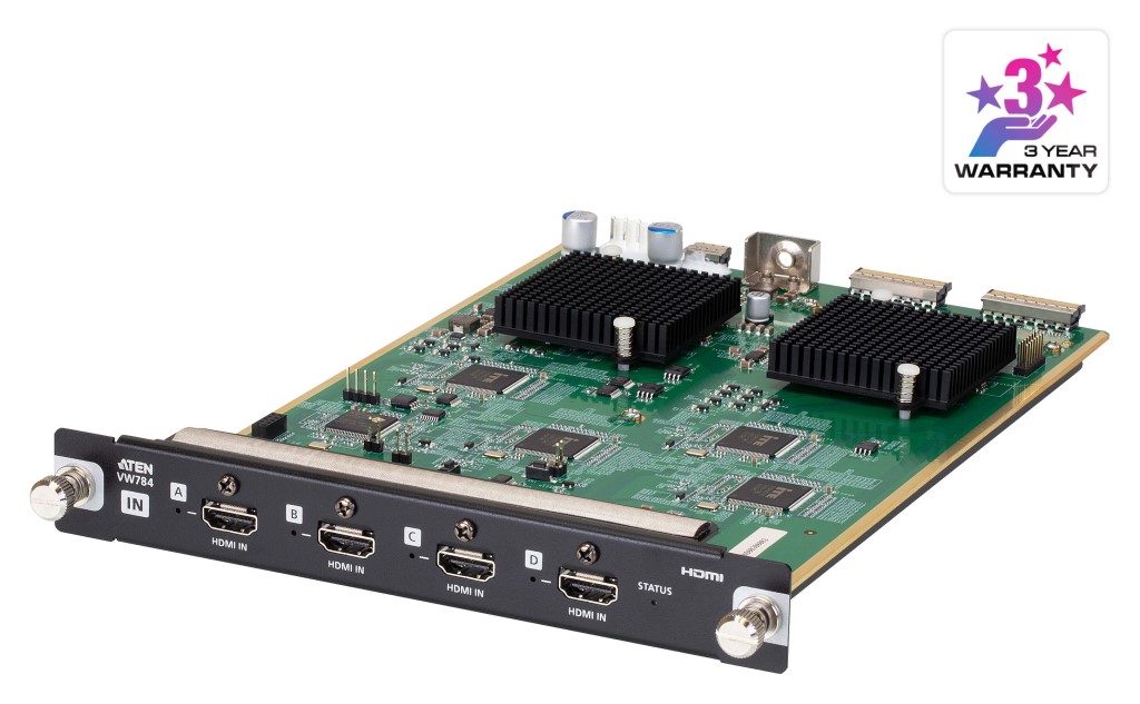 【新品/取寄品/代引不可】4ポート 4K HDMI対応VW専用入力ボード VW784/ATEN