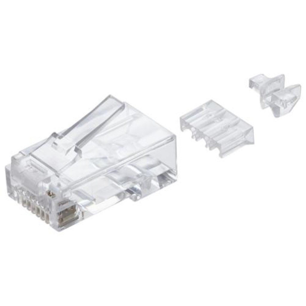 【新品/取寄品/代引不可】RJ45コネクタ/ロードバー付き/100個入り LD-6RJ45T100/L