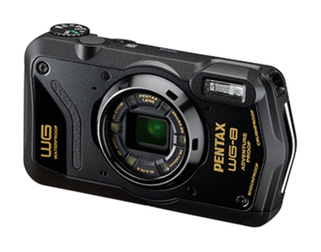 PENTAX WG-8 黒いこと 防じん防滴 耐衝撃 耐寒動作 デジタル写真機 ペンタックス