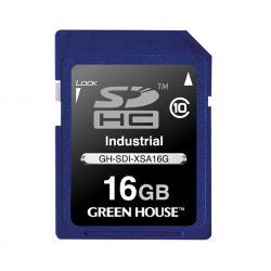 【新品/取寄品/代引不可】組み込み備品で幅広く使える実業用SDHC歌留多 GH-SDI-XSA16G [16GB]
