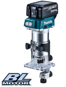マキタ RT50DRG 充電式トリマ 18V 6.0Ahバッテリー1個・充電器・ケースセット｜ Ｏutlet Ｐlaza