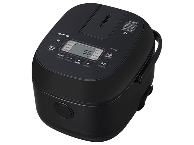 【新品/取寄品】TOSHIBA 東芝 IH炊飯器 3合炊き 黒いこと RC-5XW-K 御厨子所家電 膳立て家電 新生きて行く 一人暮らし 二人生活様式 差し上げ物 差し上げ物