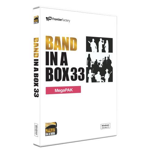 【新品/取寄品/代引不可】Band-インチ-a-Box 33 for Win MegaPAK PGBBYMW111