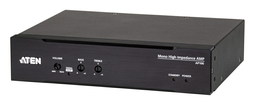 【新品/取寄品/代引不可】60WモノラルHi-Zパワーアンプ AP106/ATEN| Outlet Plaza
