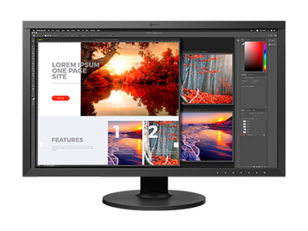 【北海道・沖縄・離島・構成成分一種独特領域は別途貨物輸送】EIZO ColorEdge CS2740-BK 黒いこと 26.9in色合い液晶管する