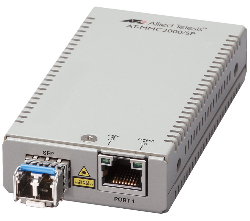 【新品/取寄品/代引不可】AT-MMC2000LX10a/LC[AT-MMC2000/SP+AT-SPLX10a(1000BASE-LX2心(LC)x1(最長10km))] P0846