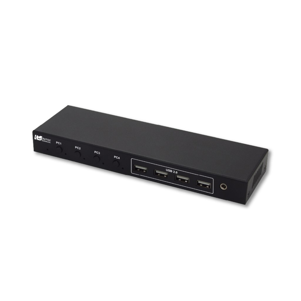 【新品/取寄品/代引不可】4K60サイクル相応う HDMI マイコンうつり変わり器(4台用) RS-460UH-4K