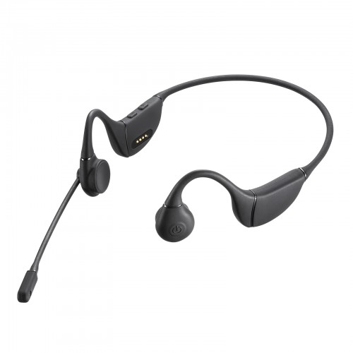【新品/取寄品/代引不可】骨伝導ヘッドセット MM-BTSH65BK| Outlet Plaza