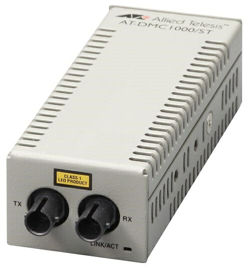 【新品/取寄品/代引不可】AT-DMC1000/ST-Z5 [1000BASE-Tx1、1000BASE-SX(ST)x1(デリバリースタンダード保守5年付)] 3331RZ5｜ Ｏutlet Ｐlaza