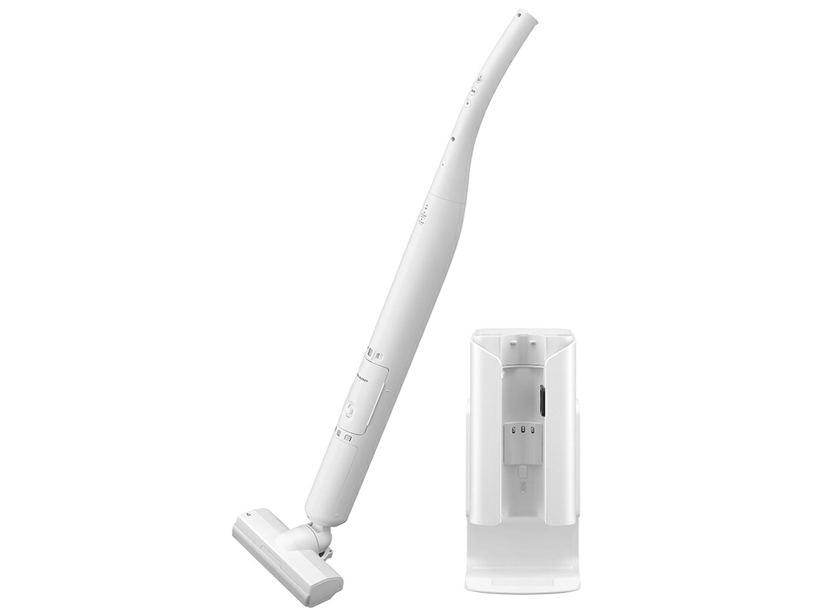 SHARP シャープ EC-WR2-W コードレススティッククリーナー ステーション RACTIVE Air STATION ホワイト｜ Ｏutlet Ｐlaza