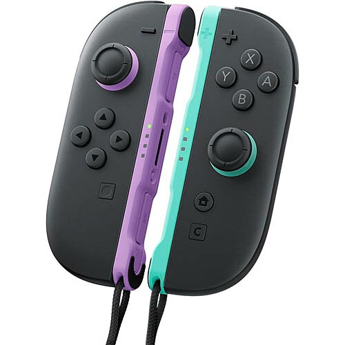 [ニンテンドースイッチ2周辺機器] ニンテンドー純正 ジョイコン2 (L) ライトパープル/(R) ライトグリーン [BEE-A-JABAB]｜ Ｏutlet Ｐlaza