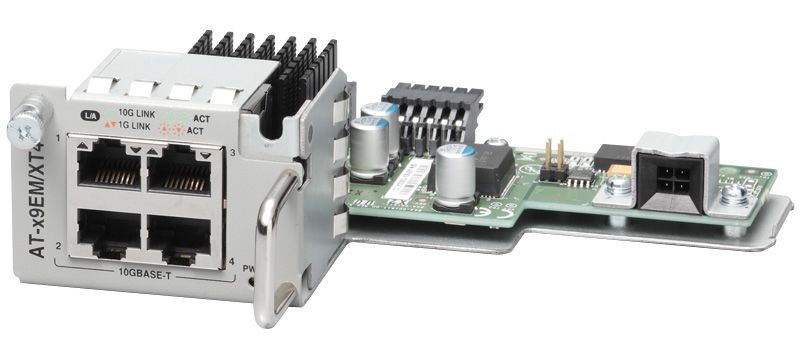 【新品/取寄品/代引不可】AT-x9EM/XT4-Z7 [10GBASE-Tx4(持参判定基準保護すること7年付)] 3154RZ7