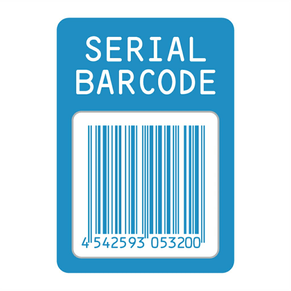 【新品/取寄品/代引不可】Serial Barcode D0533000