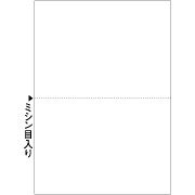 【新品/取寄品/代引不可】マルチプリンタ帳票 A4白紙2面 BP2002Z