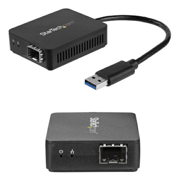 【新品/取寄品/代引不可】USB 3.0 - グラスファイバー取り替えっこアダプター 明けひろげSFP 1000Base-SX/LX Windows/ Mac/ リナックス相応う USB網状組織アダプター US1GA30SFP