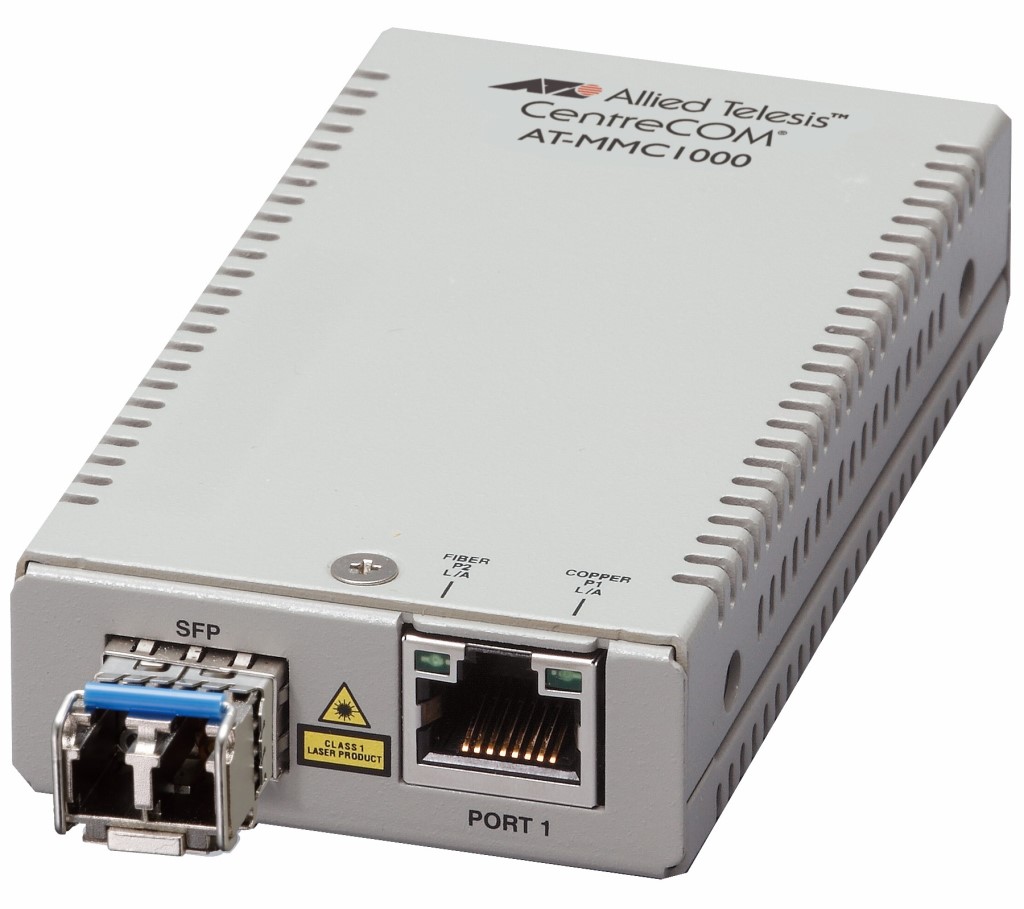 【新品/取寄品/代引不可】AT-MMC1000LX40I/LC-Z7[AT-MMC1000/SP+AT-SPLX40/I(1000BASE-Tx1、1000BASE-X(SMF2心(LC))x1(最長40粁))(配達判定基準保護すること7年付)]
