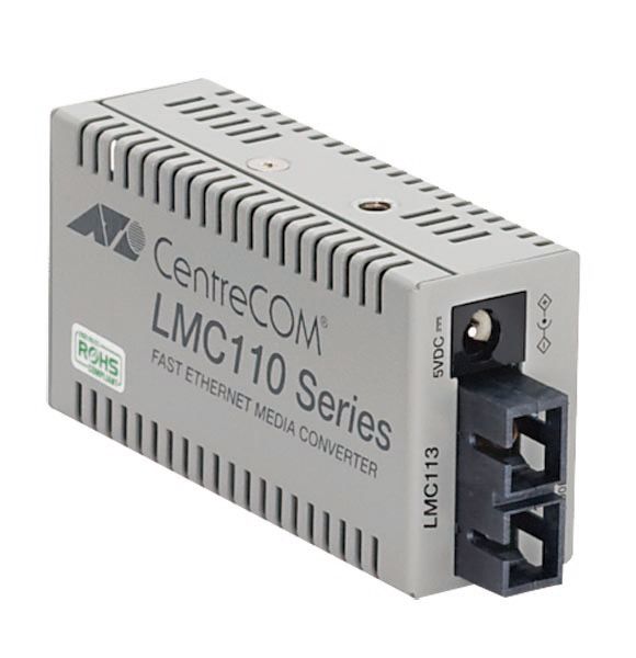 【新品/取寄品/代引不可】CentreCOM LMC113-Z7 [100BASE-TXx1、100BASE-FX SMF2心(SC)x1、50℃相応う(持参判定基準保護すること7年付)] 0417RZ7