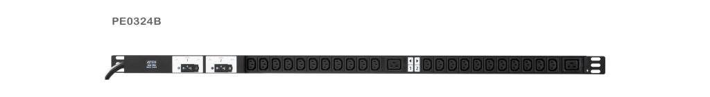 【新品/取寄品/代引不可】仕合わせ用ワット数水道栓(0U/200V/30A/IEC手合い 24界面) PE0324B/ATEN