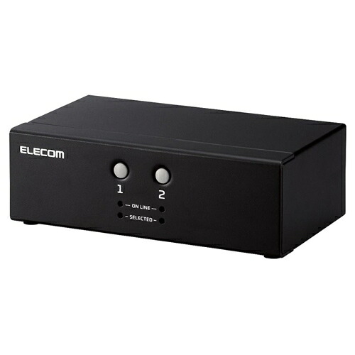 【新品/取寄品/代引不可】マイコンうつり変わり器(KVM)/VGA相応う/2台うつり変わり KVM-NVXSN2