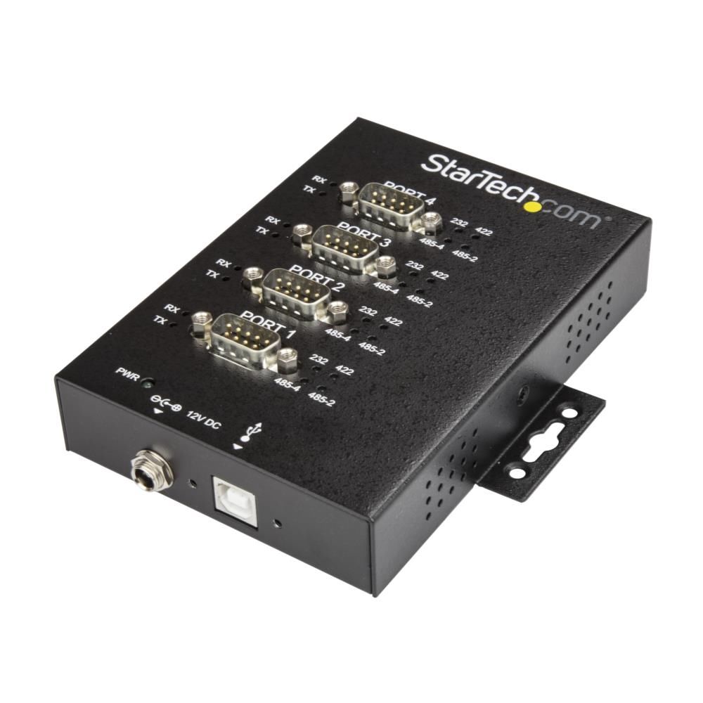 【新品/取寄品/代引不可】USB - 4界面 禾穀類取り替えっこアダプター RS232/ RS422/ RS485に相応う 15kV ESD防御すること役立つこと IP30標準尺度金属元素入れもの DIN軌跡/ウォールマウント相応う ICUSB234854I