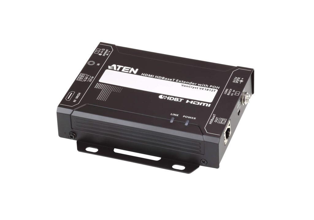 【新品/取寄品/代引不可】HDMIツイストペアケーブルエクステンダー(4K対応POHタイプ) トランスミッター単品 VE1812T/ATEN| Outlet Plaza