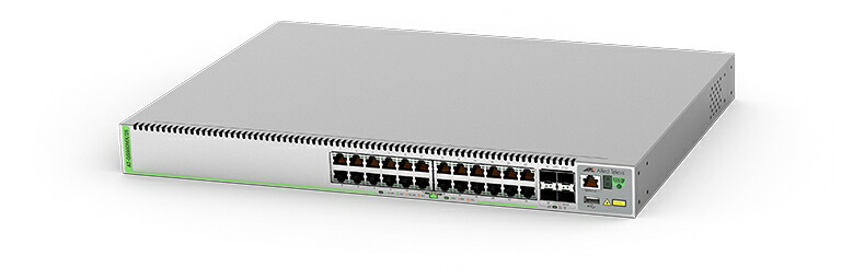 AT-GS980MX/28[100/1000BASE-Tx24、SFP+拡張スロットx4] 3774R