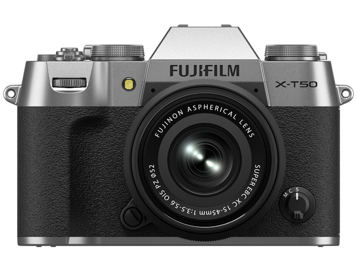 FUJIFILM X-T50 XC15-45mmレンズキット シルバー ミラーレスデジタルカメラ 富士フィルム｜ Ｏutlet Ｐlaza