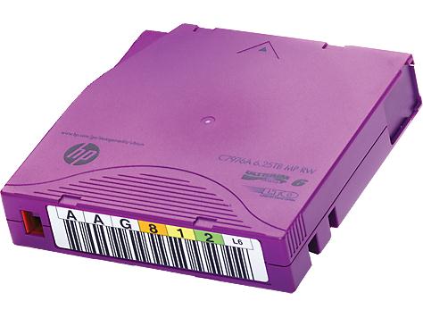 【新品/取寄品/代引不可】HP LTO6 Ultrium 6.25結核症 RW 20巻容器に並べる (バーコード下げ札付き添い人) C7976AN