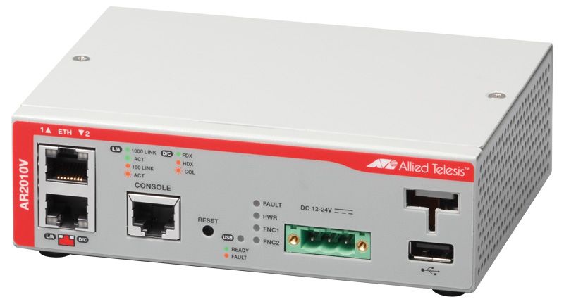 楽天市場】ALLIEDTELESIS アライドテレシス AT-AR1050V-Z5 [WAN:10/100