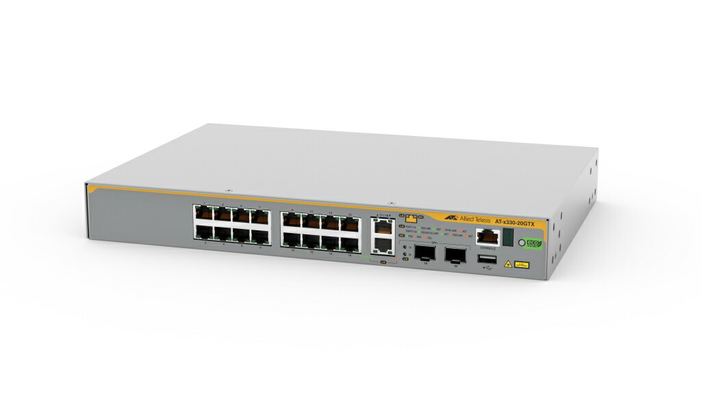 【新品/取寄品/代引不可】AT-x330-20GTX[10/100/1000BASE-Tx16、SFP/SFP+x2、1/2.5/5/10GBASE-Tx2] 4654R
