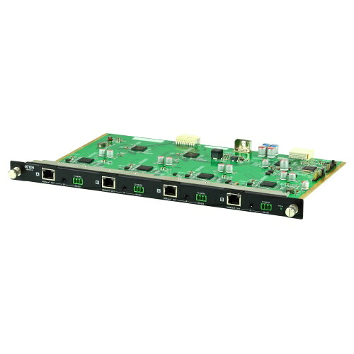 【新品/取寄品/代引不可】VM1600用4ポートHDBaseT対応出力ボード VM8514/ATEN｜ Ｏutlet Ｐlaza