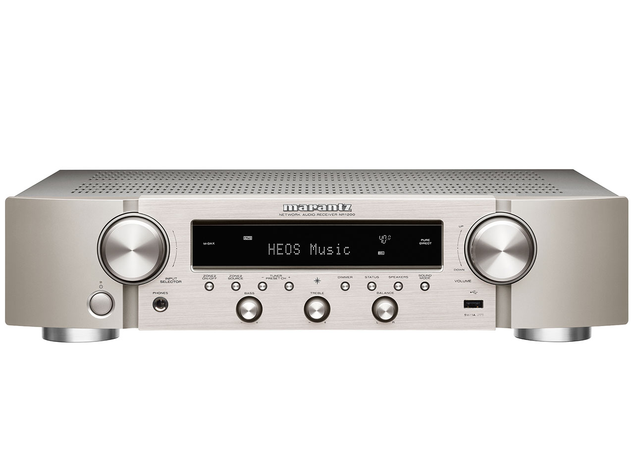 Marantz ネットワークオーディオレシーバー NR1200 シルバーゴールド