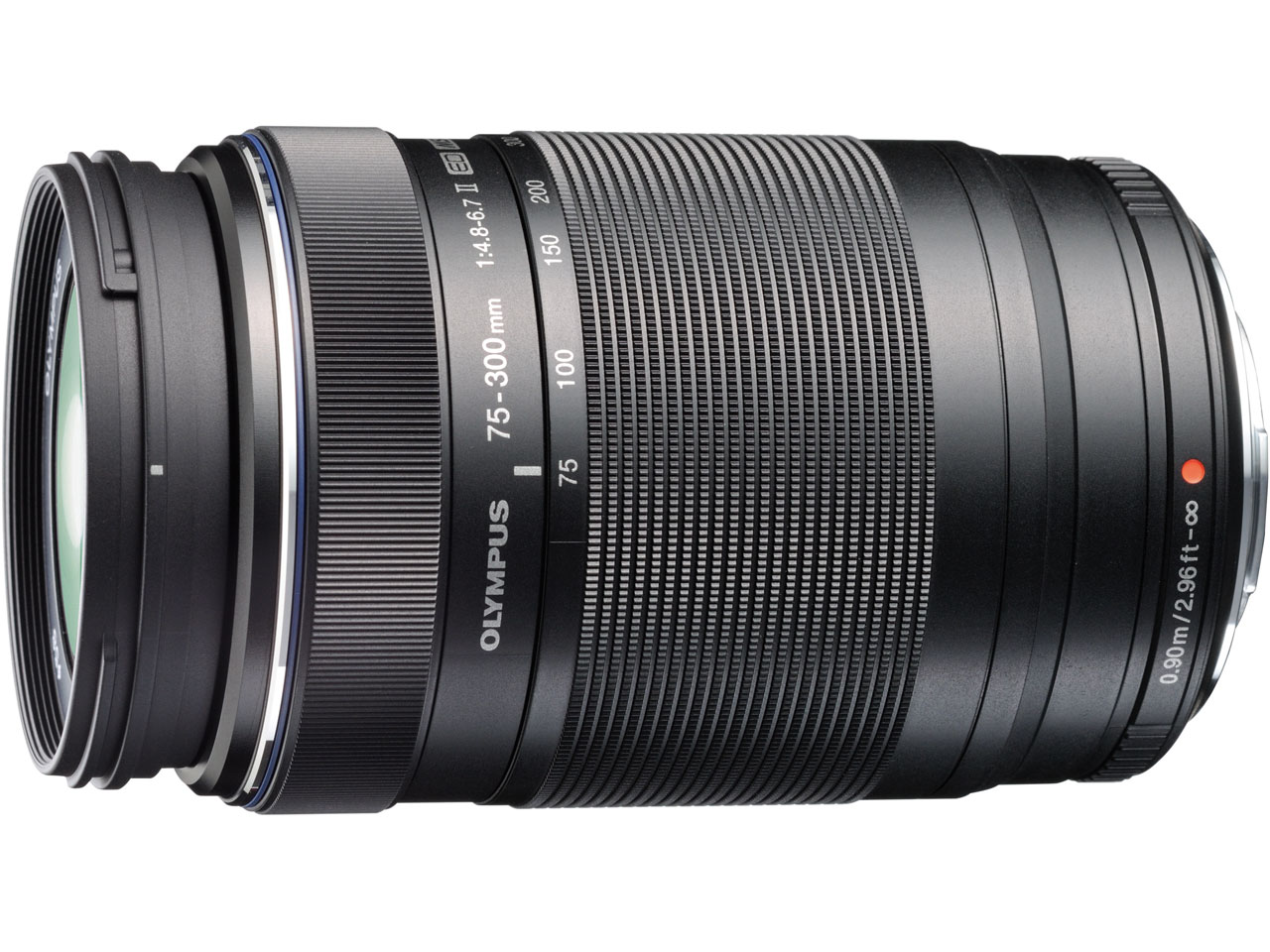 OM SYSTEM M.ZUIKO DIGITAL ED 75-300mm F4.8-6.7 II ブラック 超望遠ズームレンズ| Outlet Plaza