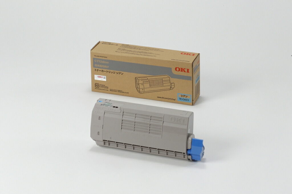 【新品/取寄品/代引不可】トナーカートリッジ シアン (C712dnw) TC-C4CC1| Outlet Plaza