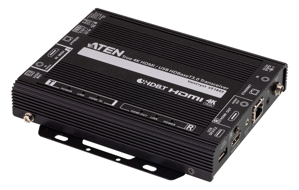 【新品/取寄品/代引不可】HDMI/USB トランシーバー(4K60p \u0026 HDBaseT 3.0 対応) VE1843/ATEN