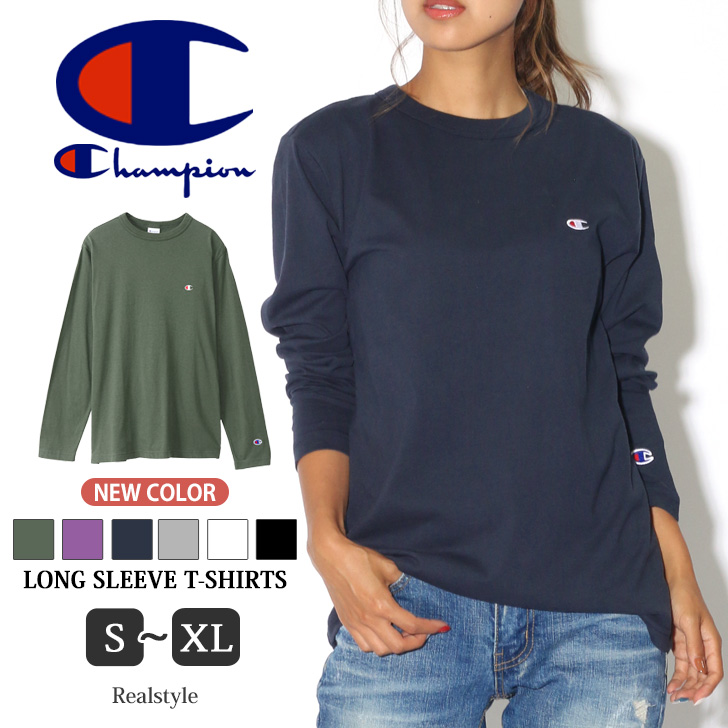 Champion チャンピオン 薄手インナー ロンT XL - Tシャツ