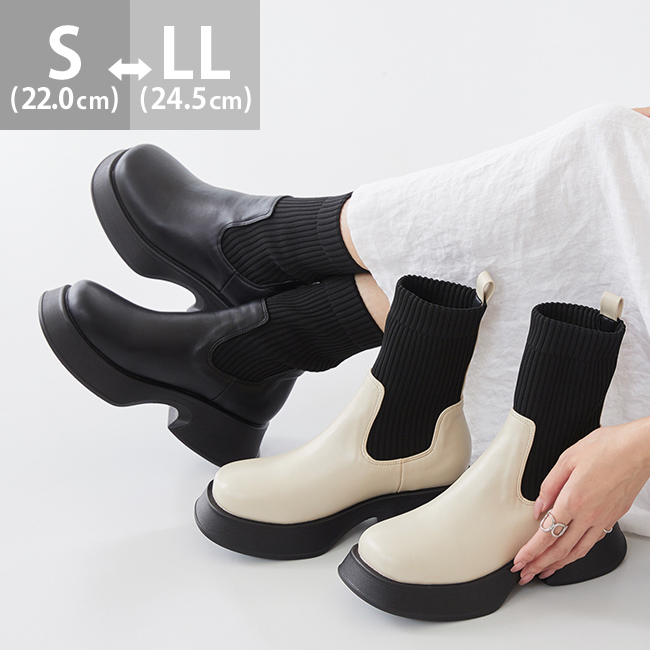 フェリーラ ソックスブーツ キャタピラ 厚底 ショート イタリア製【23.5】黒 2025年最新】キャタピラソールの人気アイテム - メルカリ